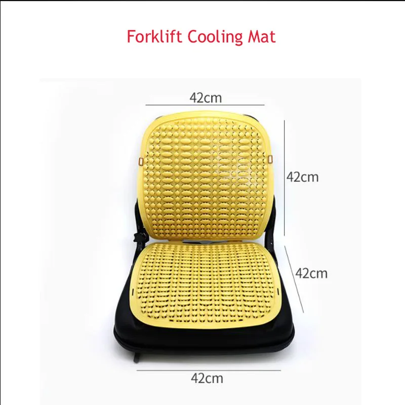 Forklift Cushion Summer Weather Ventilation Cushion Truck Car  Plastic Cushion Breathable Excavator Forklift Cool Cushion