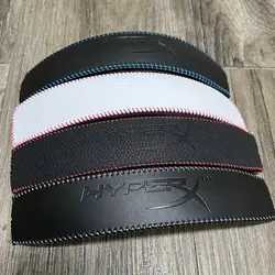 Original headband leather For HyperX Could Alpha/Alpha S/Could II/Could Core/Could silver headphones replacement ear pads
