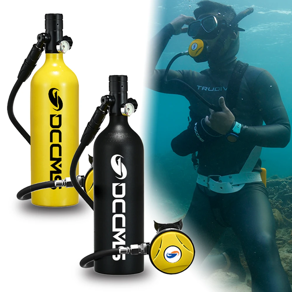 DCCMS Scuba Diving Tank Mini Scuba Diving Equipment Snorkeling Equipment 500ML,1000ML Scuba Tanks