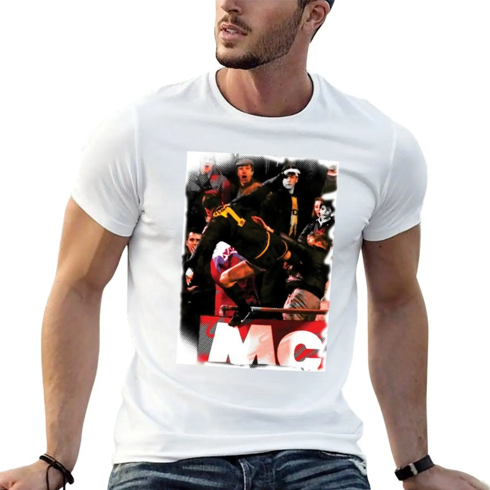 

cantona kung fu T-Shirt mens graphic t shirts t shirt for man 100 percent cotton funny t shirts cotton T-shirt