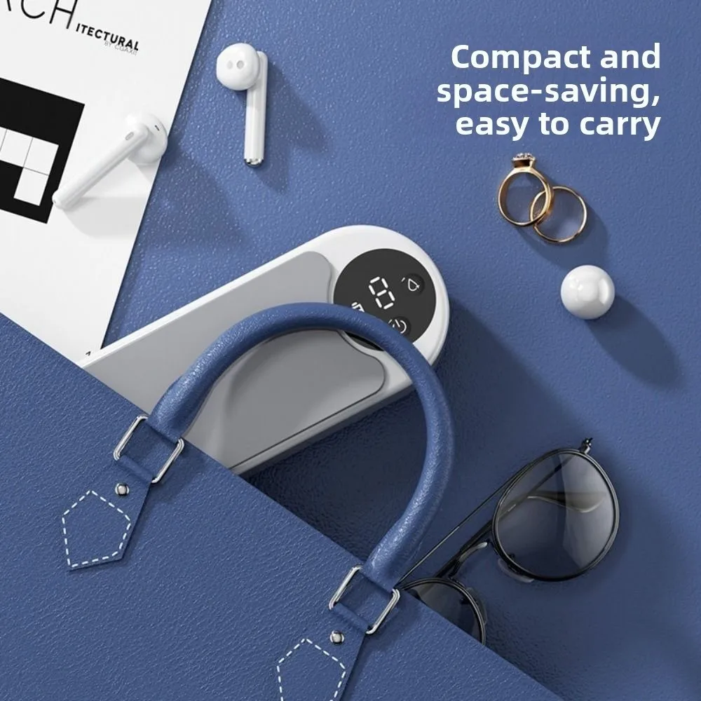 

Portable Ultrasonic Glasses Cleaner USB Rechargeable Ultrasound Vibration Multi-Purpose Cleaner Wireless Control