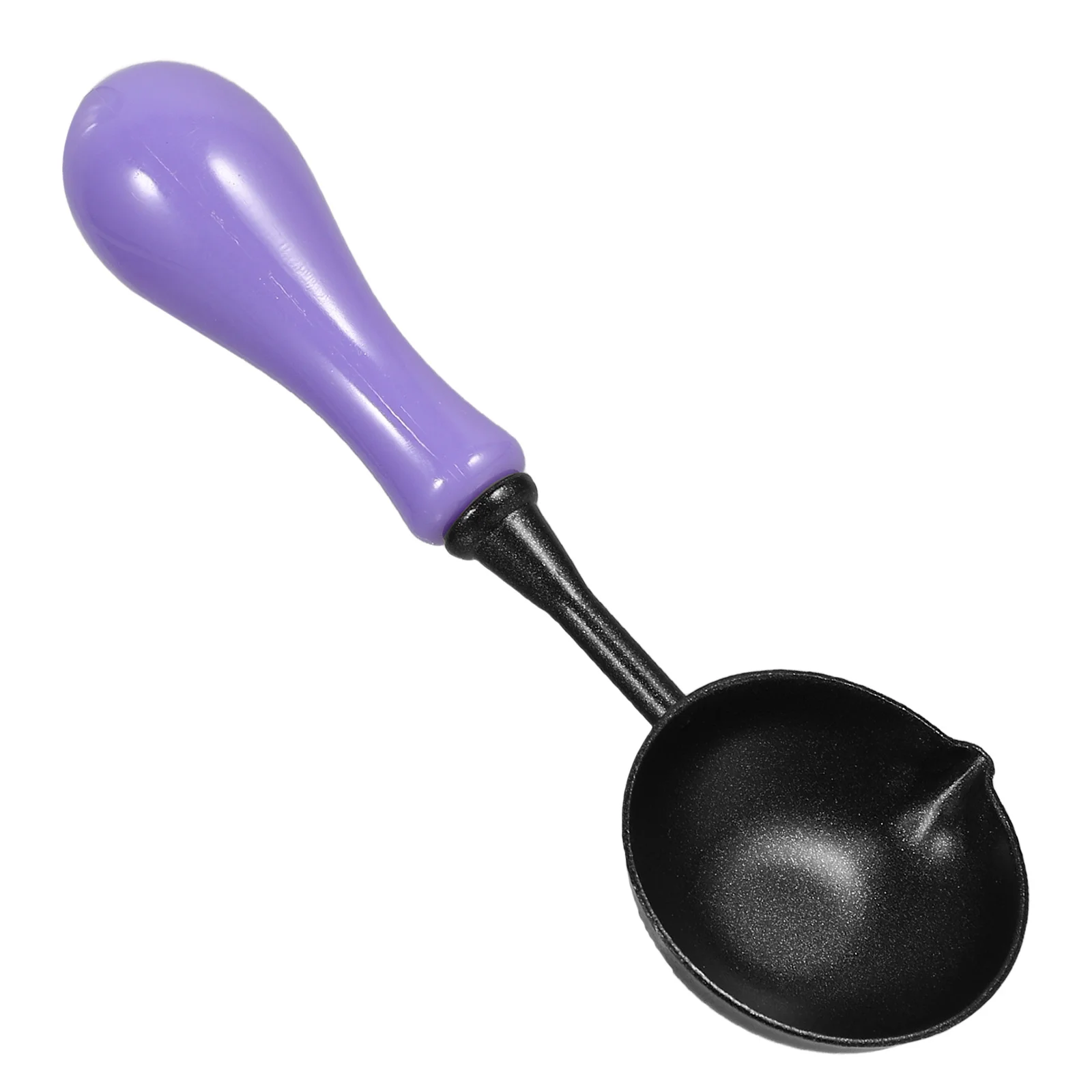 ملعقة ختم شمع محمولة غير لاصقة، تصميم مريح لسهولة التنظيف والتحكم الدقيق، مثالية لدليل الأظرف اليدوية