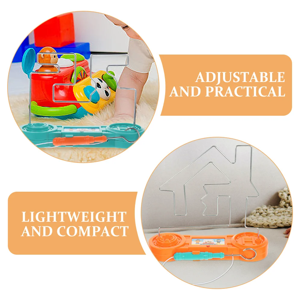 2Sets Hersenontwikkeling Elektrisch Metaal Doolhof Coördinatiespel Educatieve Uitdaging Ouder Kinderen Interactie Cognitie