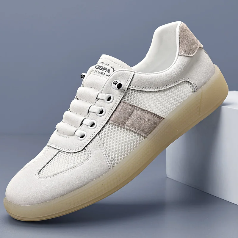 

2025 новые осенние мужские тренировочные кроссовки в немецком стиле — массивные низкие топы, дышащие и универсальные для скейтбординга и повседневной одежды