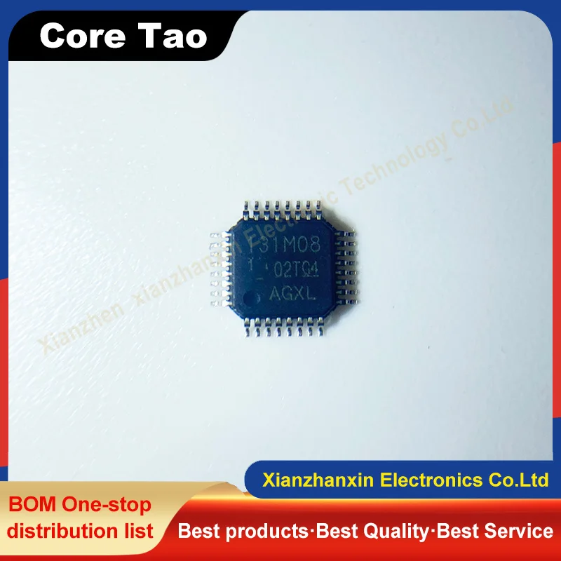 1PCS/LOT  ADS131M08IPBSR ADS131M08 131M08 TQFP-32 Digital-to-Analog Converter Chip