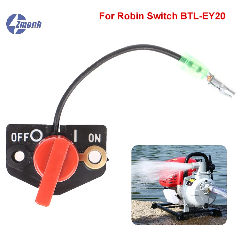

New！1Pcs On-Off One Wire Engine Power Stop On Off Kill Switch Fit For Robin Switch BTL-EY20