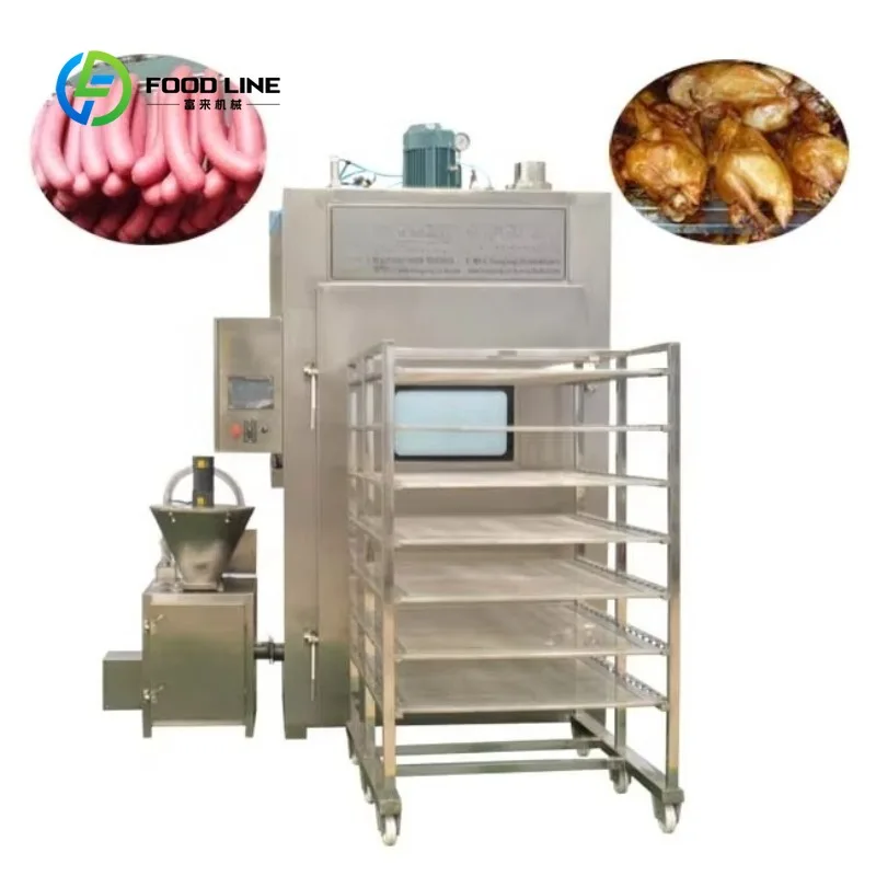 Computer Control Meat Smoke House Fish Smoke Oven Chicken Smoker