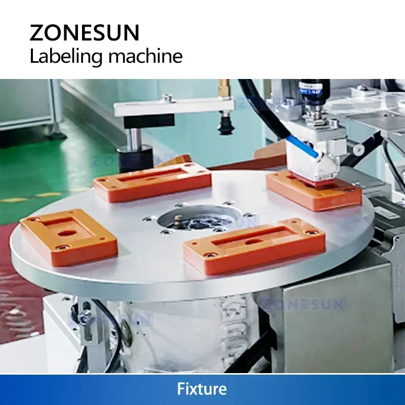 ZONESUN ZS-TB105F Automatic Label Applicator Machine for Flat Surfaces Custom Design Stickering Equipment