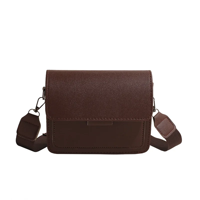 Classic Designer PU Leather Crossbody Bag for Women Travel Handle Handbag Fashion Shoulder Messenger Bag Ladies Small Flap Bag image 6