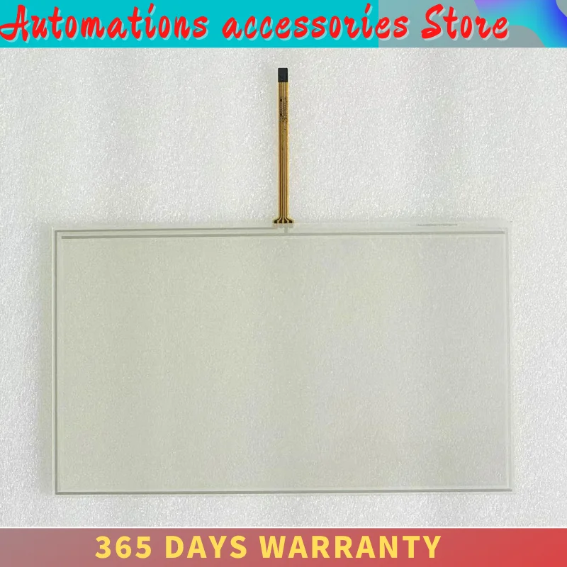 Touch Screen Panel Glass Digitizer for Copanel TP10i CTS6-T10I-CH030 CTS6-T10I-CH032 with Front Overlay Protective Film