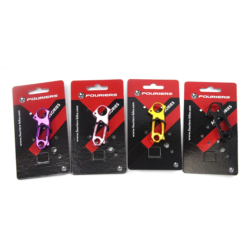 Fouriers تايوان سبيكة خلفية Derailleur شماعات لعام 2023 TCR DEFY PROPEL LIV LANGMA ENVILIV AVA إطار دراجة الطريق من خلال المحور التسرب