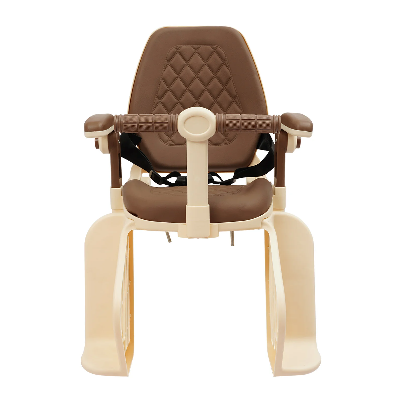 Tylny fotelik rowerowy dla dziecka od 8 miesięcy do 8 lat, odłączany nosidełko rowerowe dla dzieci do rowerów dla dorosłych z poduszką, poręczą i pedałami