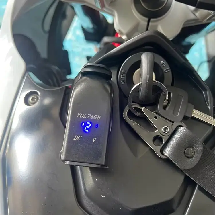 For BMW R1250GS F750GS F800GS R1200RT R1200GS ADV S1000XR For Tiger 900 850 1200 Dual USB Charger Power Adapter Hella DIN Socket