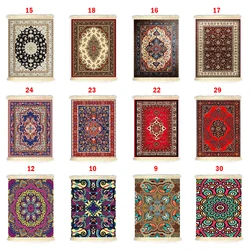 27x18CM Persian Carpet Pattern Mouse Pad  Laptop DIY Custom Desk Pad Velvet Material Decoration Gaming Desk Best Game Anime Rug