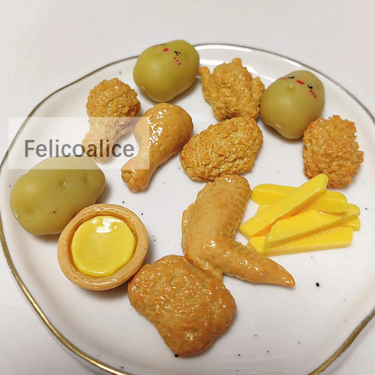 8 Stück 1:6 gefälschte Mini-Gemüse-Harz-Kartoffel für Heimdekoration, Ornamente, Miniatur-Lebensmittelmodelle – Detail 5
