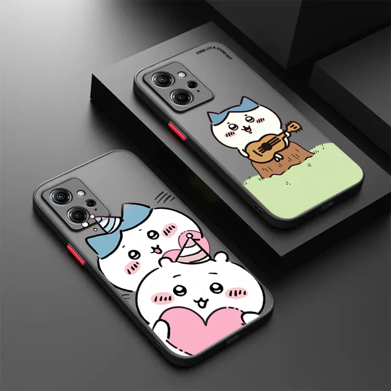 Usagi Chiikawa Hachiware Cute Frosted Translucent For Redmi 8 8A 9A 9C 9AT 9 9T 10X 10A 10C 10 11A 12C 12 13C 5G Funda