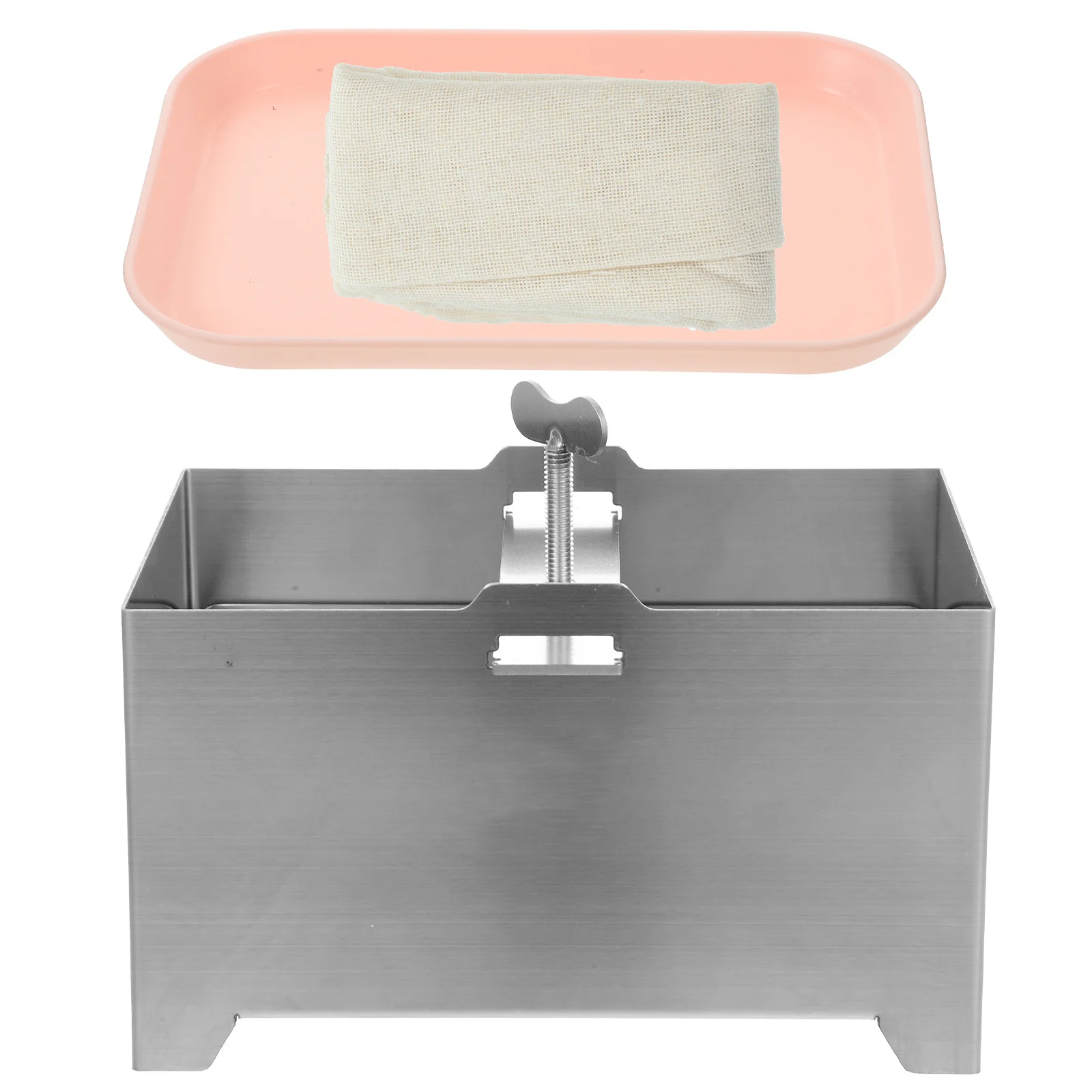 

Stainless Steel Tofu Mold Safe Household Soybean Curd Maker Practical Easy Wash Tofu Press Bean Curd Making Mold