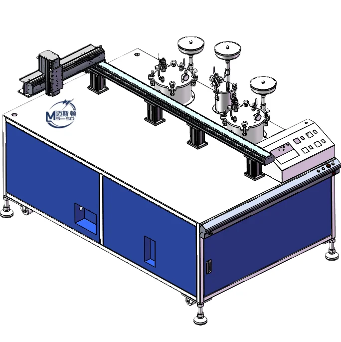 UV/Epoxy Resin/Silicone/PU/Solder Paste/Polyurethane Hot Melt Pneumatic Floor-standing Visual Potting Filling Machine