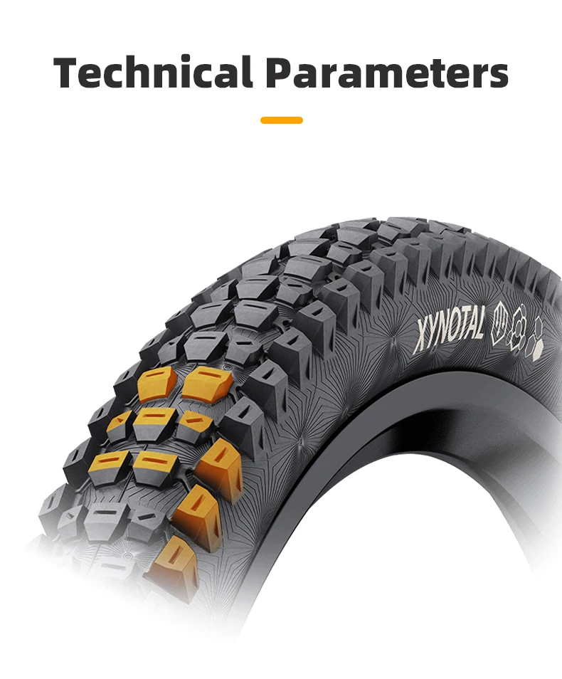 Continental Xynotal Mountainbike-Reifenfelge 27,5/29 MTB Tubeless Ready Anti Puncture 180TPI Faltreifen Off-Road Downhill-Reifen – Detail 7
