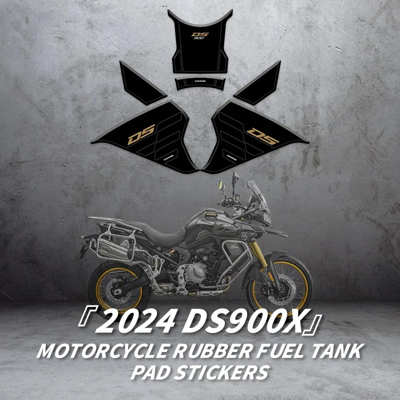 Motorcycle Accessories Decoration And Protection Rubber Gas Tank Thick Decals Fuel Tank Sticker Kits For VOGE DS900X 900 DSX