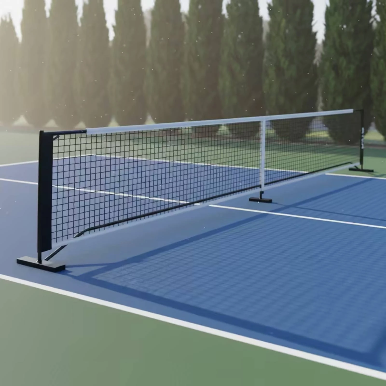 Portable Pickleball Net with Carrying Bag Freestanding Pickleball Net with Carrying Bag Equipment Stable Strong for Backyard