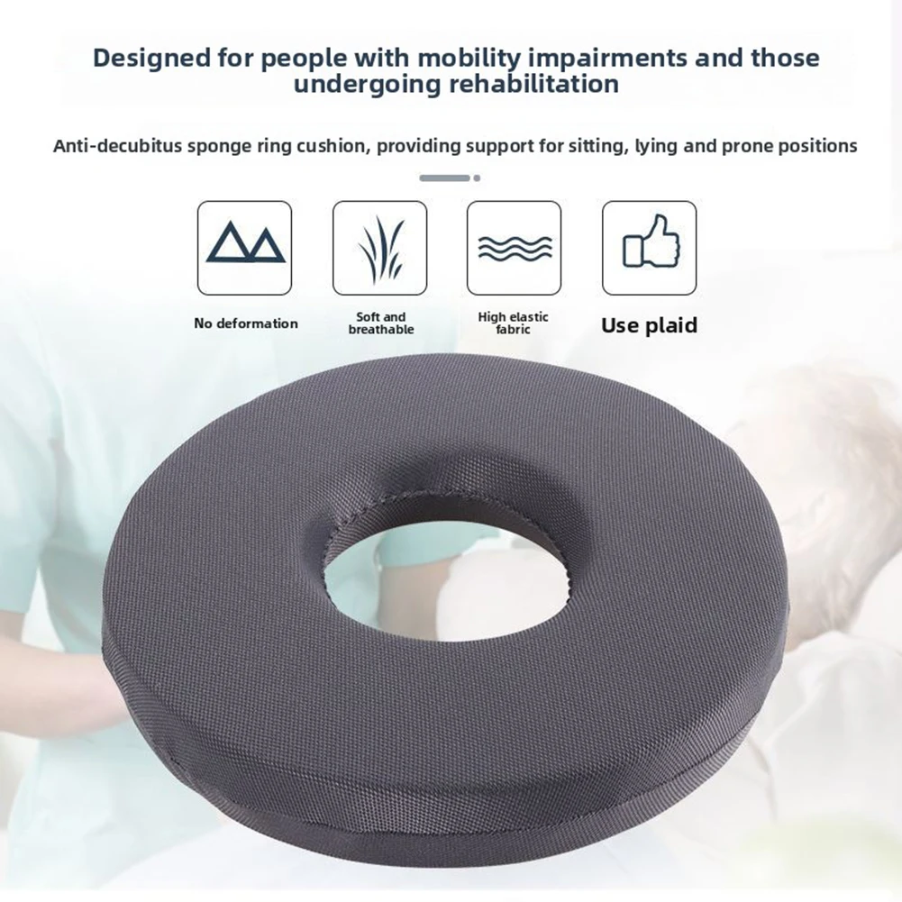 Donut Pillow For Bed Sores Orthopedic Rings Seats Pad High-Density Resilient Sponge Material Foam Medical-Nursing Pillow