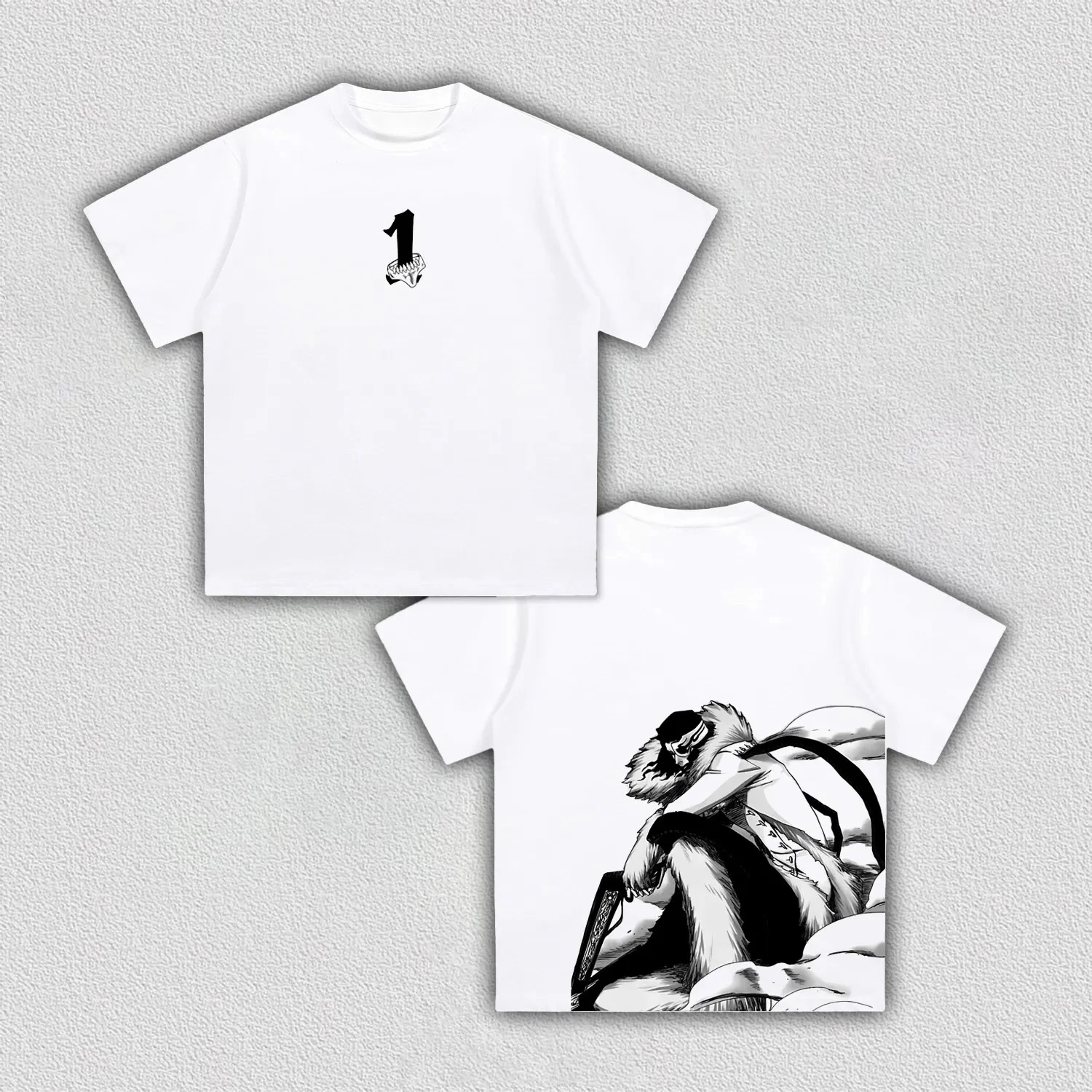 BLEACH Espada 1 Anime Printing T-shirt Men's Clothing Women's 2026 Summer New Harajuku Cotton Short Sleeve T Shirt