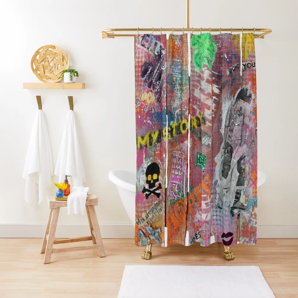

Just you Shower Curtain Accessories For Shower And Services Set For Bathroom For The Bathroom Waterproof Fabric Bathroom Curtain