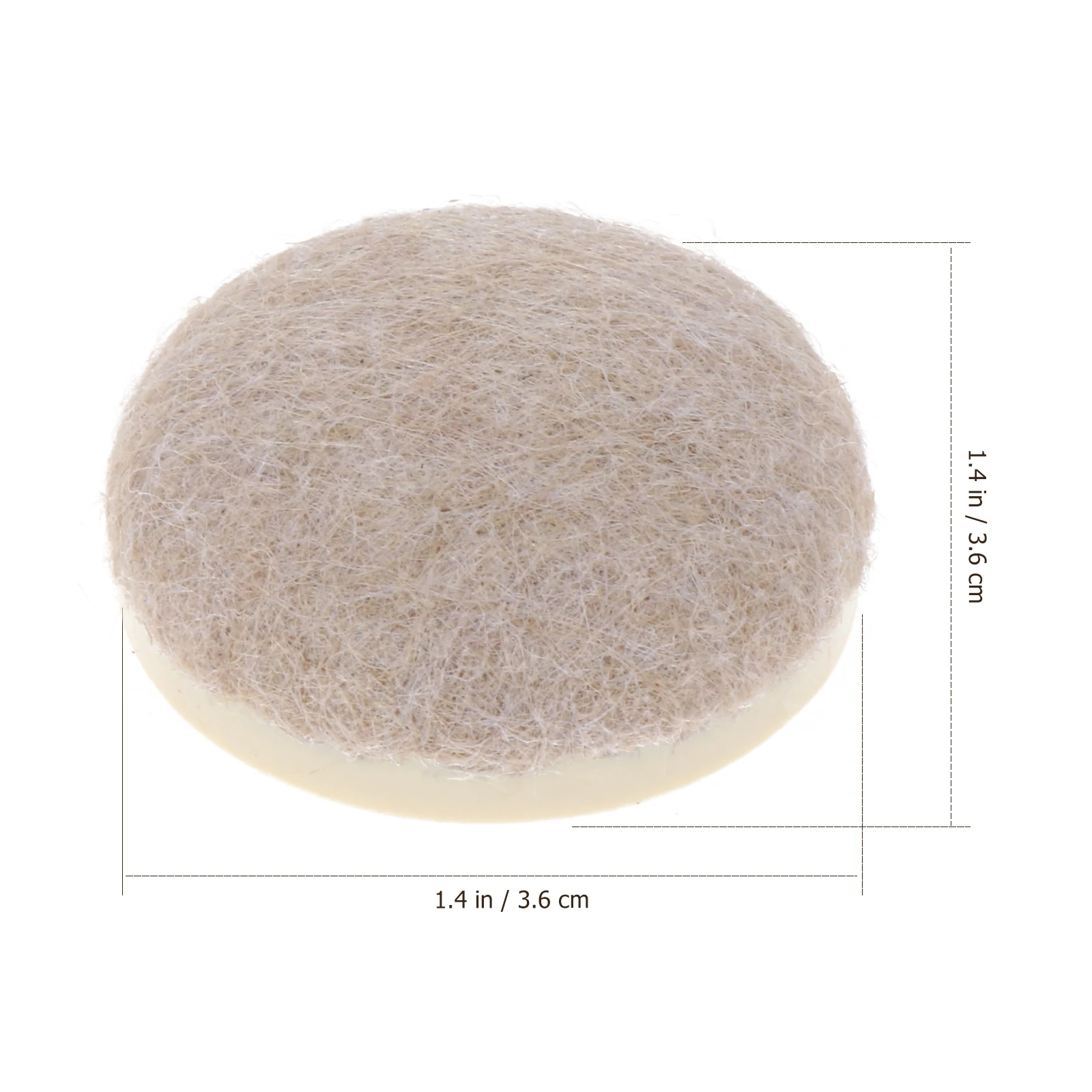 

Furniture Leg Protectors Anti slip Table Feet Covers Chair Leg Pads Beige Rubber Felt Silent Floor Mat for Hardwood Tile