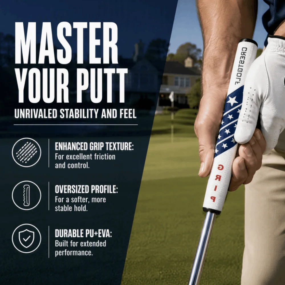 285mm Length Golf Club Grip Comfortable Grip Thickened Design Anti Slip Golf Grip Advanced Texture Golf Putter Grip