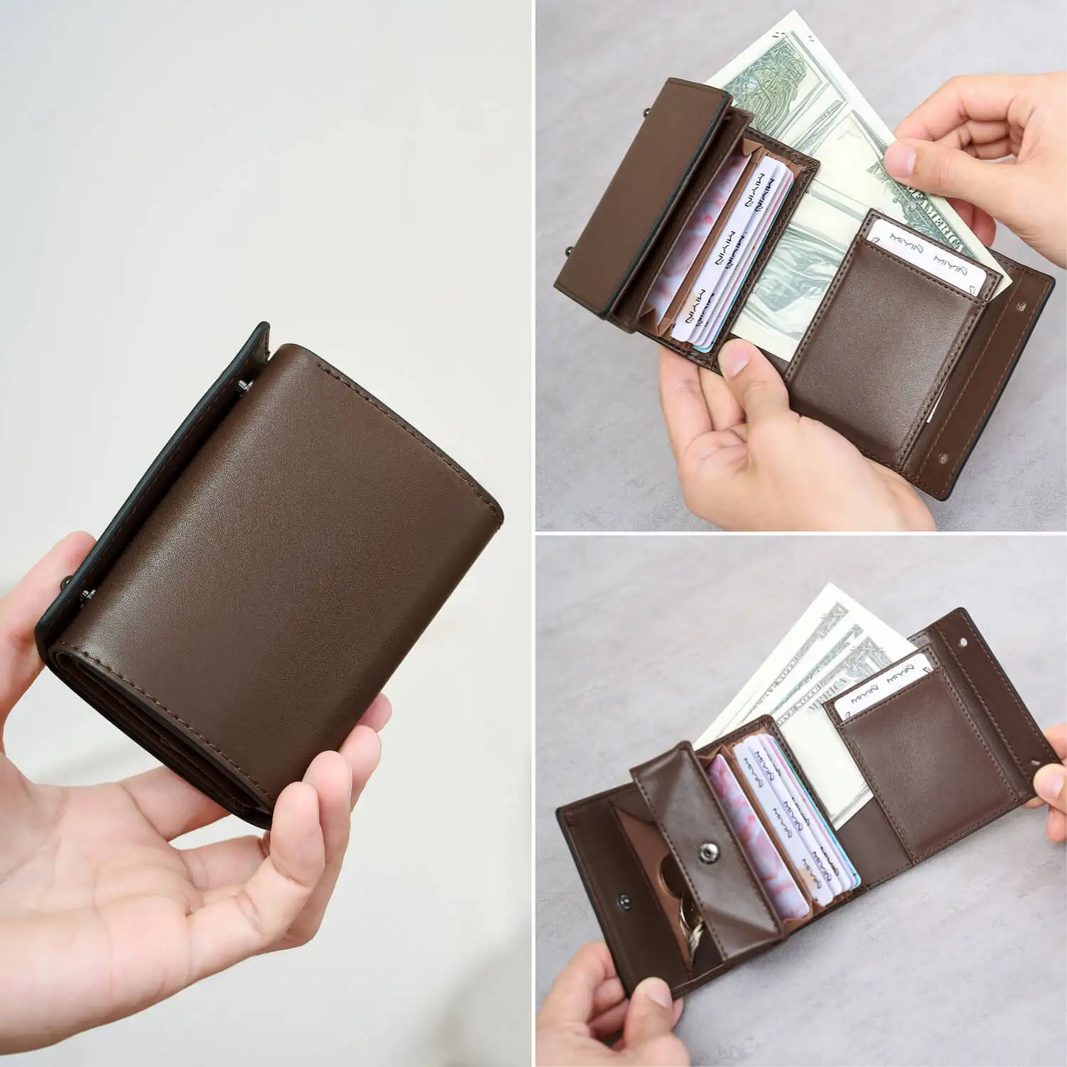 porta-cartoes-minimalista-de-microfibra-tri-fold-de-grande-capacidade-para-mulheres-carteira-curta-de-alta-qualidade-para-homens-bolsa-de-moedas-unissex