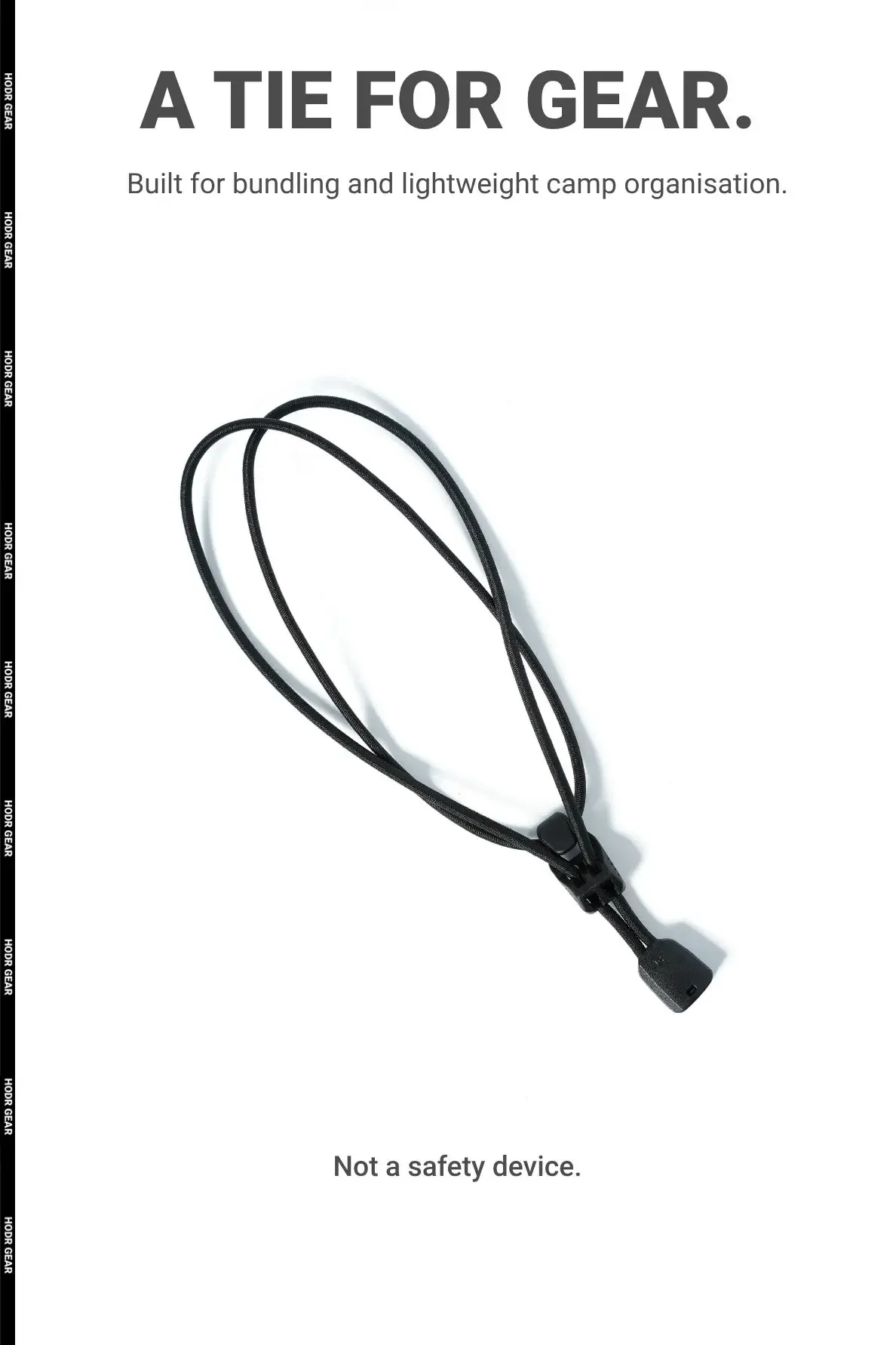 [HODRGEAR] Schlaufenbinder 2er-Pack Ultraleichte Elastische Ausrüstungsbinden 10g Set Nifco Hardware Wiederverwendbar für Zeltstangen, Planenstangen, Schlanke Camping- und Wanderstangen – Detail 9