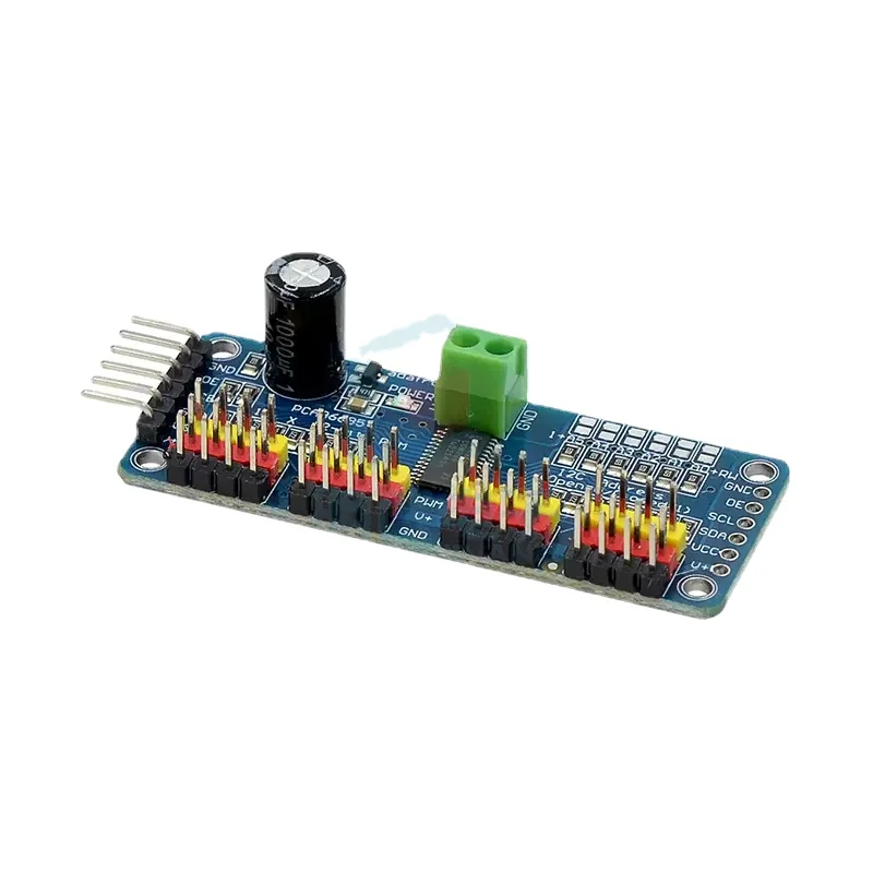 16 Channel 12-bit PWM/Servo Driver-I2C interface PCA9685 module Raspberry pi shield module servo shield