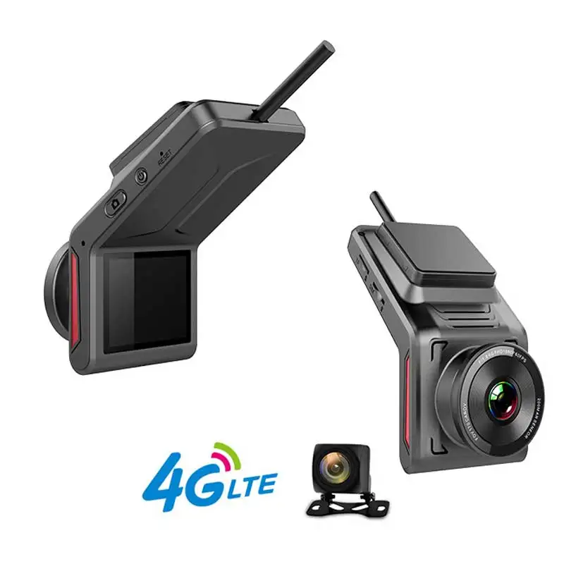 4G Mini Hidden Dash Cam GPS Tracking Support Live 24H Remote Monitoring With Two Camera Video Recording FHD 1080P WiFi Hotspot