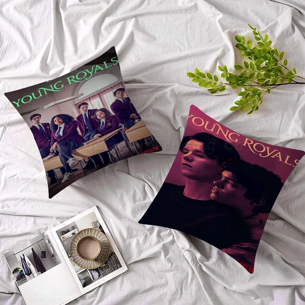 

Young Royals TVPillow Gift Home Office Decoration Pillow Bedroom Sofa Car Cushion CoverPillow Case