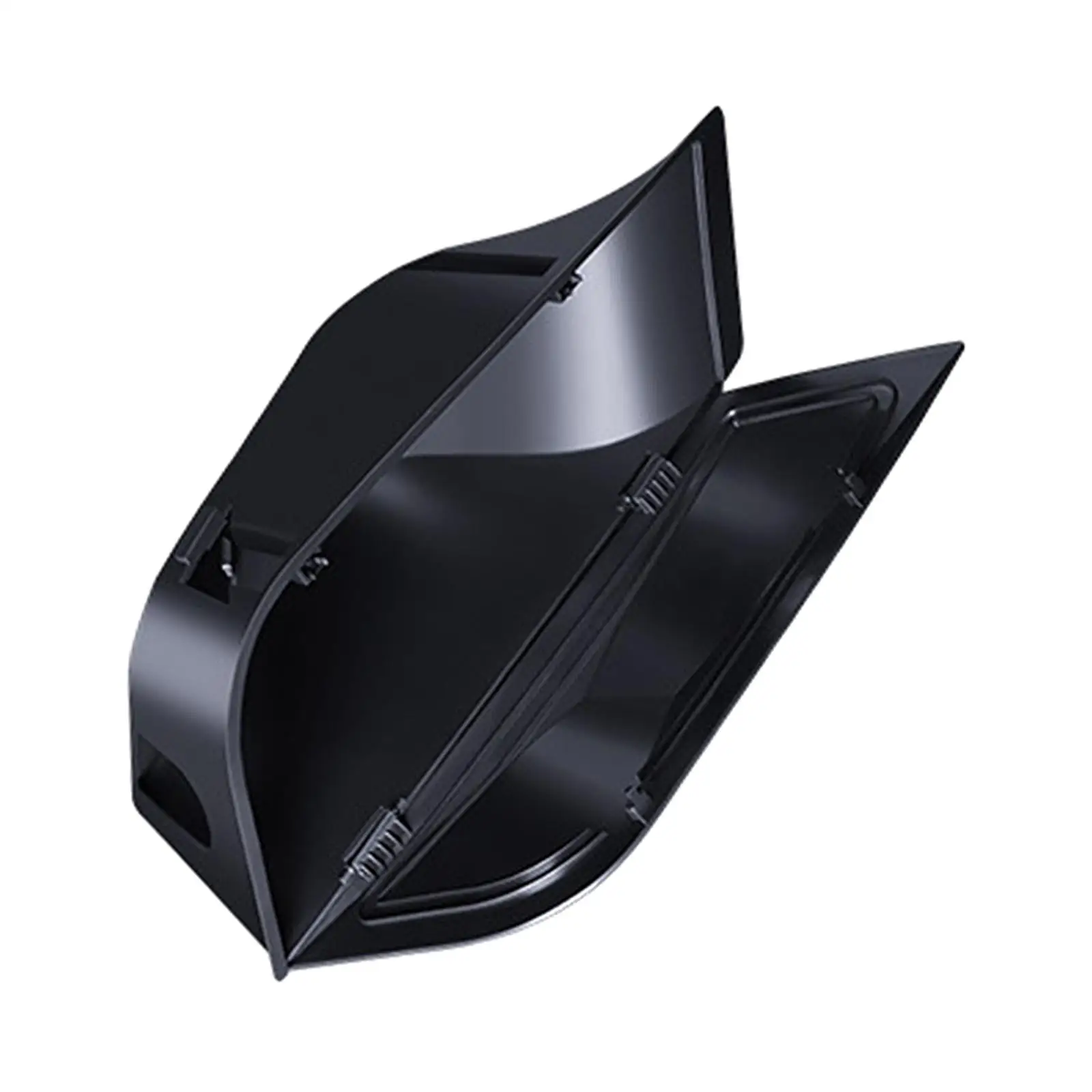 Rear Trunk Side Upper Storage Box Easy Installation with Lid for Model Y Interior Accessories