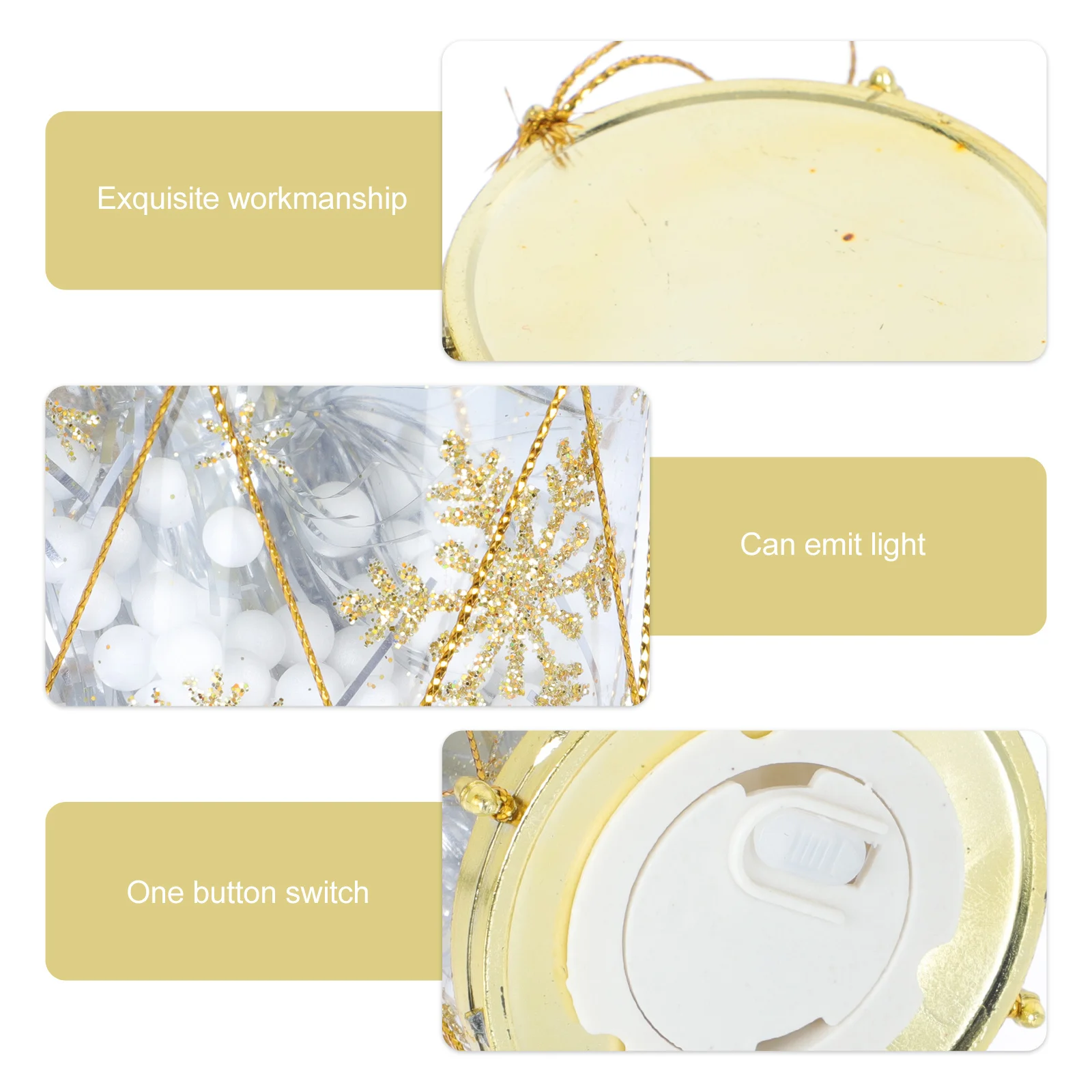 

6Pcs Mini Drum Plastic Xmas Hanging Ornaments Christmas Tree Decoration Xmas Party Decor Christmas Drum Decors