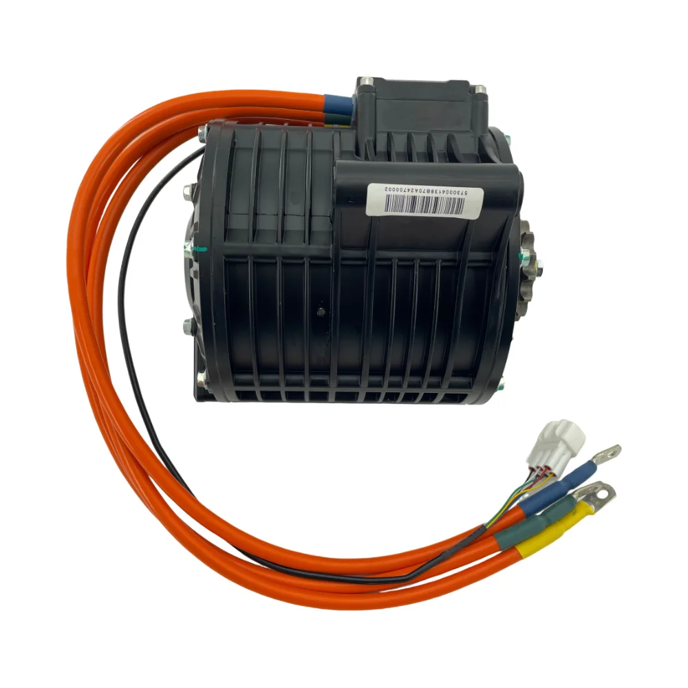 QSMOTOR138-B 70H 3000W BLDC PMSM Mid-drive Motor For Electric Motorcycle
