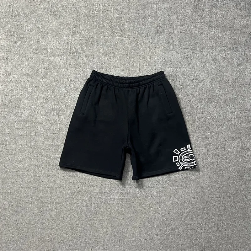 25ss Black ADWYSD Shorts Sun Roll Printed Basic Drawstring Shorts Oversized Mens Shorts