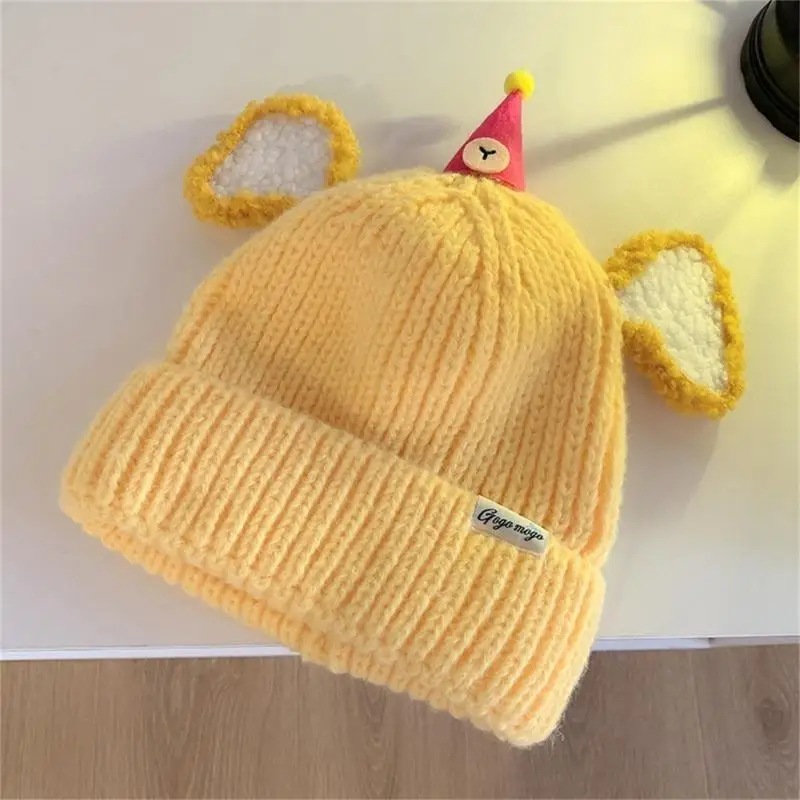 39BB قبعات حاكمة عصرية مع آذان كاريكاتورية ناعمة قبعة من عشاق الرياضة في الهواء الطلق مناسبة للتنزه في السفر والتخييم #2