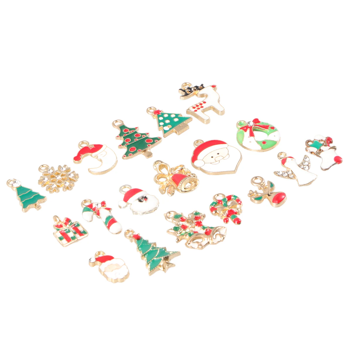 

19 Pcs DIY Pendant Special Gift Pendants Xmas Jewelry Making Eye-catching Simple Design