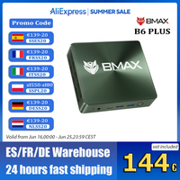BMAX B6 Plus Mini PC Intel I3-1000NG4 12GB DDR4 RAM 512GB SSD Windows 11 PC WIFI 5 USB 3.0 USB * 3 HDMI * 2 Desktop Computer
