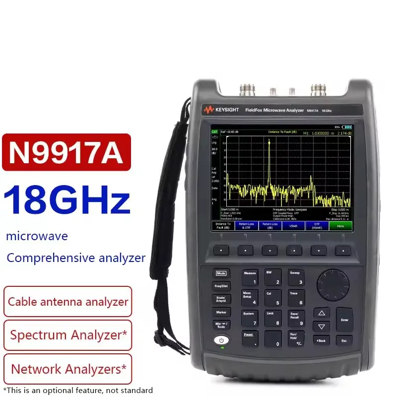 Keysight 18 GHz, N9917A FieldFox Handheld Microwave Analyzer