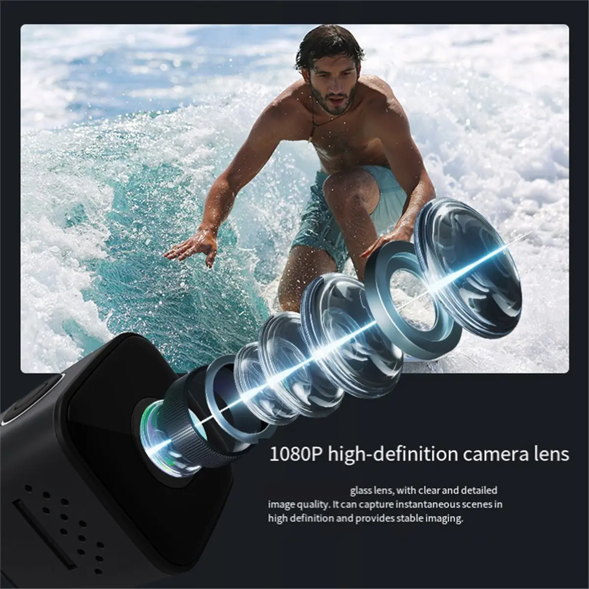 SQ28 HD 1080P Matte Night Light Micro Camera Video Recorder Mini Motion Detection DV Security Monitoring Camera 32G