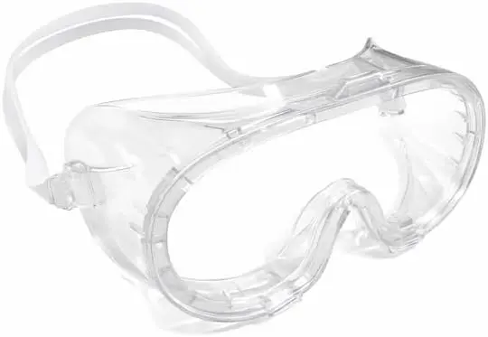 

Clear Anti-Fog Safety Goggles with Wide Vision, Adjustable Splash Protection, Soft Lightweight Eyewear for Eye Safety