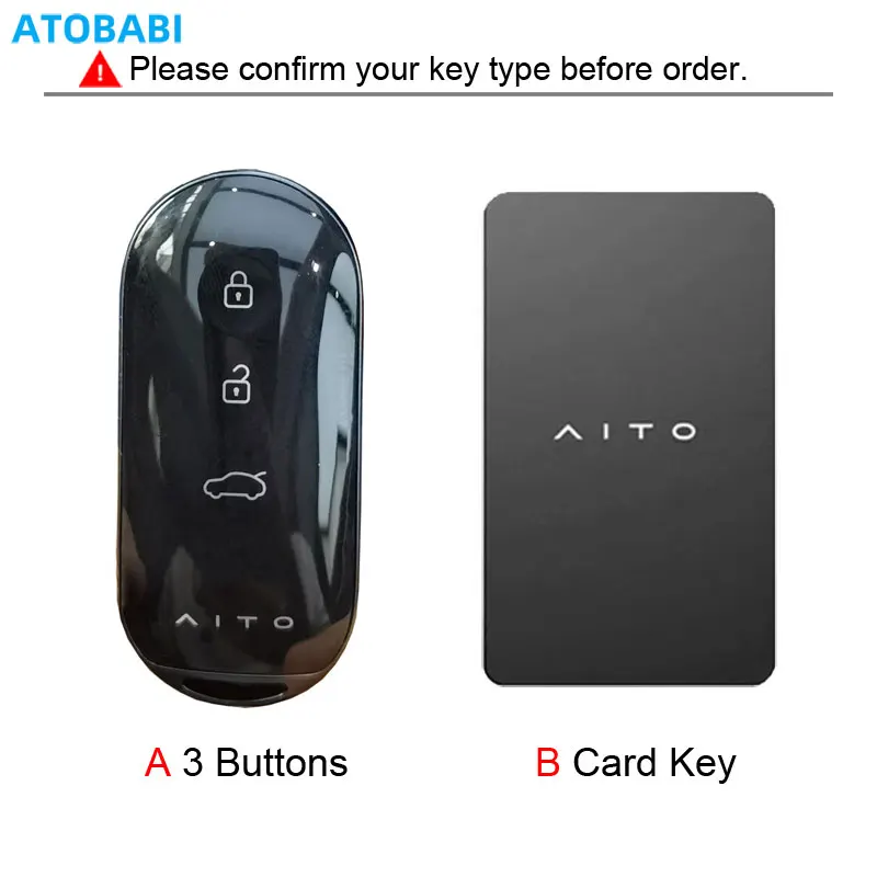 TPU Car Key Cover Smart Remote Control Fobs Cases Auto Interior Accessories For AITO M5 EV 2022 2023 M7 Pro Ultra Plus Max 2024