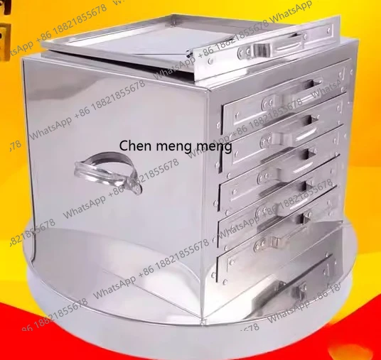 

Commercial Drawer-Type Rice Noodle Machine Stainless Steel Rice Noodle Holder Rice Noodle Steamer Steaming Tray