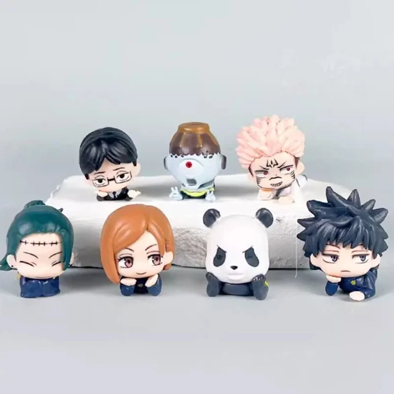 

New Anime Kaisen Figure Q Version Gojo Satoru Itadori Yuji Blind Box Cute Action Figure Desktop Decor Model Toy Gift For Fans