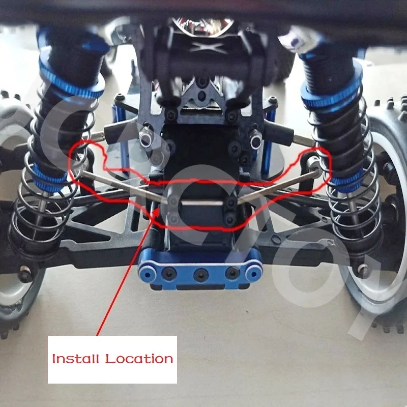 RC VRX Metal 10210 Sway Bar For 1/10 VRX Racing RH1001/1002, RH1011/1013 RH815/816 RH817/818 RH1035/1036 4WD Remote Control Car