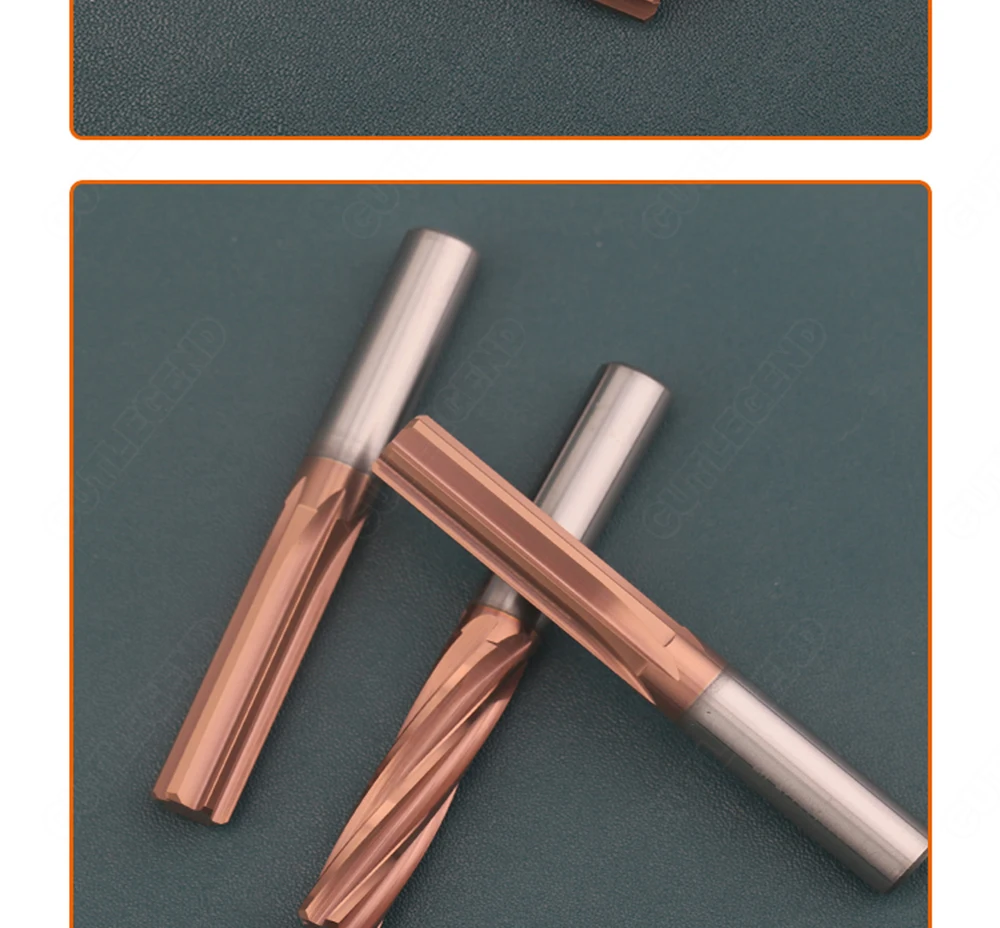 H7 Hartmetall-Maschinenreibahle, spiralförmig, gerade, 6,1 6,2 6,3 6,4 6,5 6,6 6,7 6,8 6,9 mm, 6-schneidig, CNC-Aufspannreibahle für Durchgangs- und Sacklöcher – Detail 12
